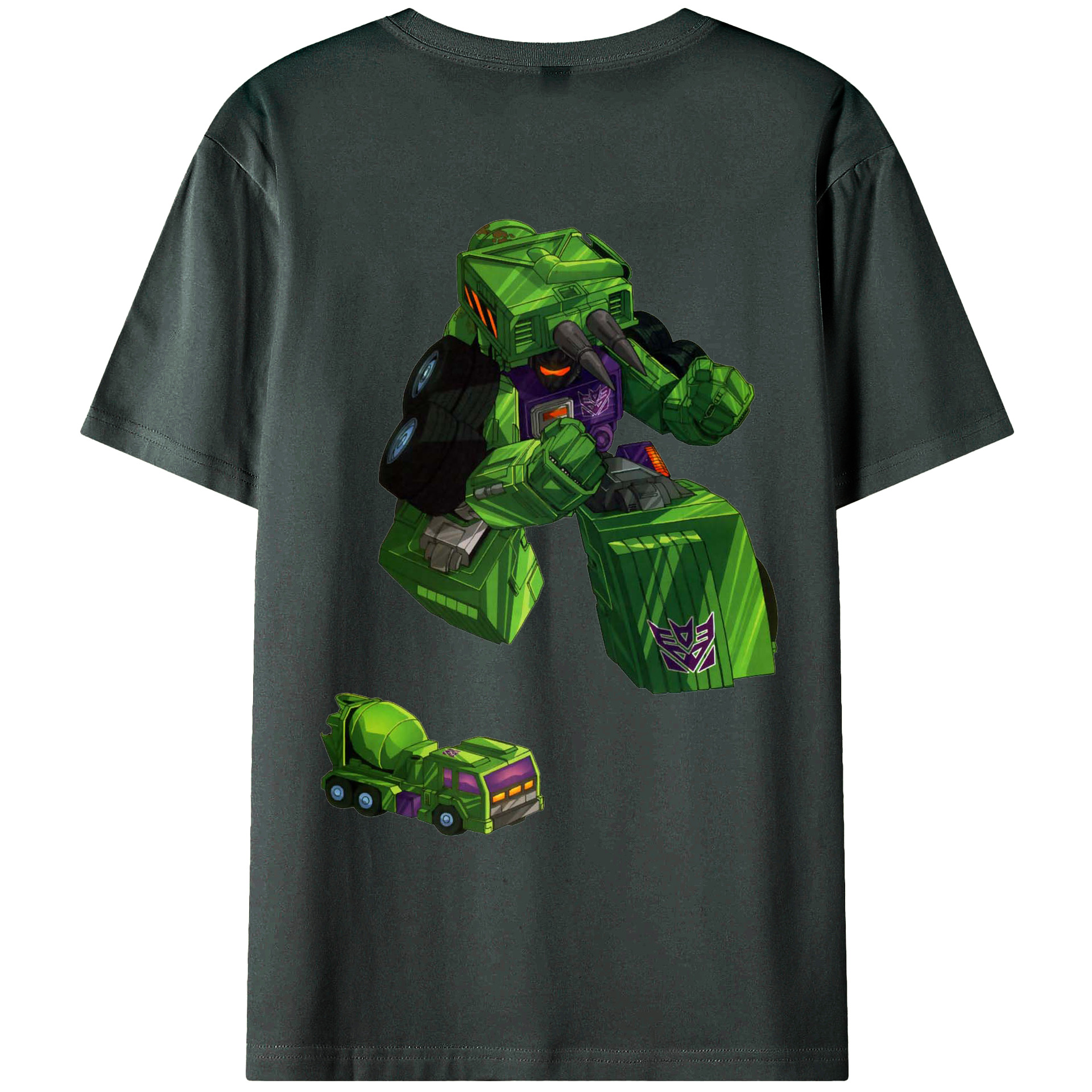 （画像用）  綿100％ メンズ半袖Tシャツ（バックプリント） 通気性